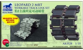 Leopard 2 MBT Workable Track Link Set