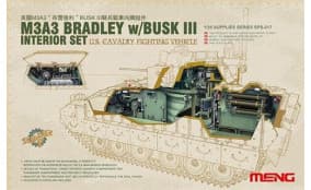 CAVALRY FIGHTING VEHICLE M3A3 BRADLEY w/BUSK III INTERIOR SET