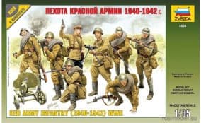 Пехота красной армии (1940-1942 г.
