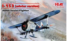 I-153 (winter version) WWII Soviet Fighter