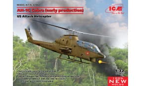 AH-1G Cobra (early production) US Attack Helicopter (100% new molds)