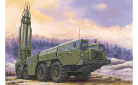 Soviet (9P117M1) Launcher with R17 Rocket of 9K72 Missile Complex 