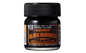 Грунтовка Mr. Aqueous Black Surfacer 1000 40мл.