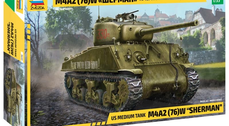 Американский средний танк М4А2 (76) W «Шерман»